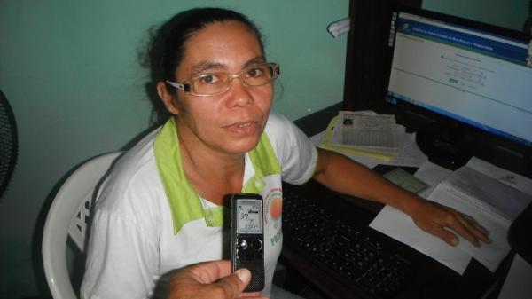 Maria de Jesus Alves, Presidente do Sindicatodos Trabalhadores Rurais de Bar&atilde;o de Graja&uacute;-Ma.(Imagem:FlorianoNews)