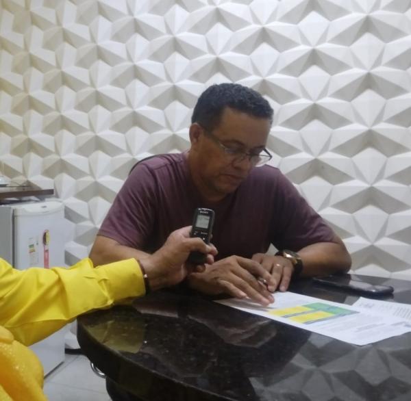 Diretor do Col&eacute;gio Impacto, Marcos Aur&eacute;lio(Imagem:FlorianoNews)
