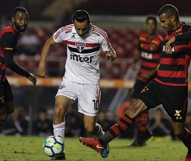 São Paulo empata com o Sport e perde chance de retornar ao G4