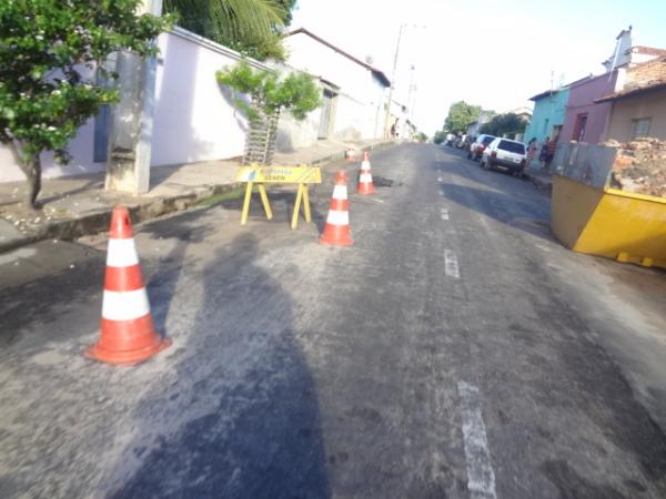 Vazamento de água em Floriano já foi solucionado