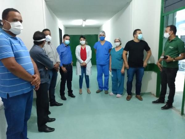 Em Floriano, Hospital Tibério Nunes inaugura ala pediátrica.(Imagem:FlorianoNews)