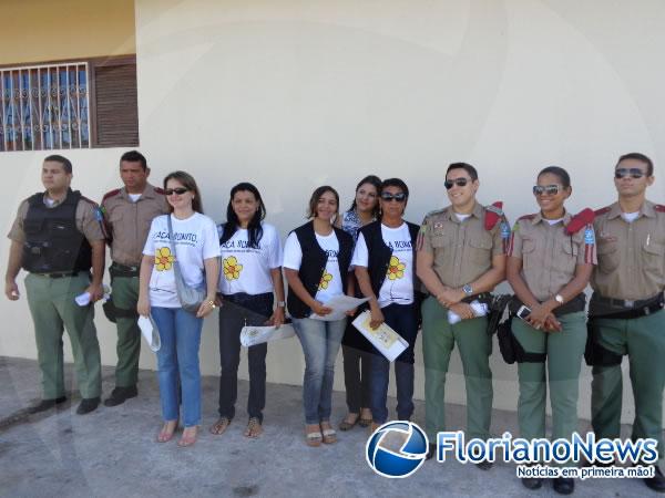 Floriano realizou atividades em Combate ao Abuso e a Explora&ccedil;&atilde;o de Crian&ccedil;as e Adolescentes.(Imagem:FlorianoNews)