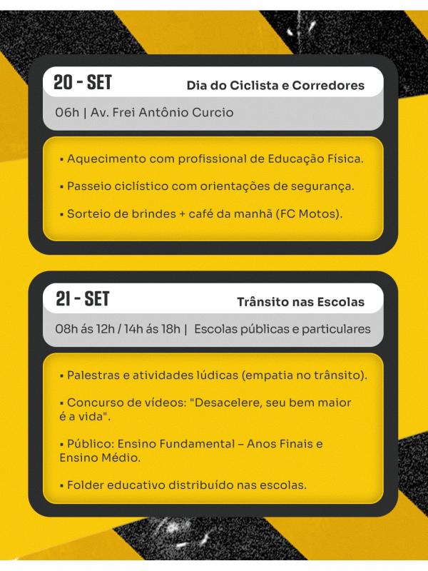 Semana Nacional de Tr&acirc;nsito 2026(Imagem:Divulga&ccedil;&atilde;o)