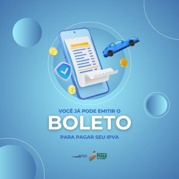 Sefaz disponibiliza boleto para pagamento do IPVA 2025
