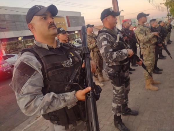 Floriano reforça segurança com operação integrada das Polícias Militar e Civil