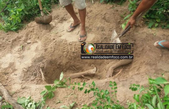 Corpo de jovem enterrado vivo é encontrado em José de Freitas
