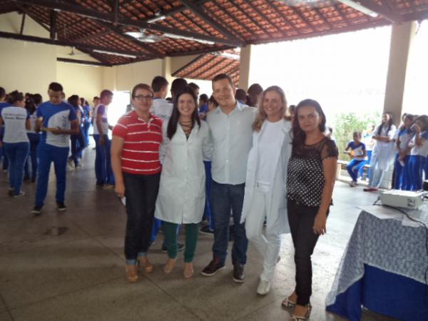 Fauzer Bucar realiza culmin&acirc;ncia de projeto sobre doa&ccedil;&atilde;o de sangue.(Imagem:FlorianoNews)