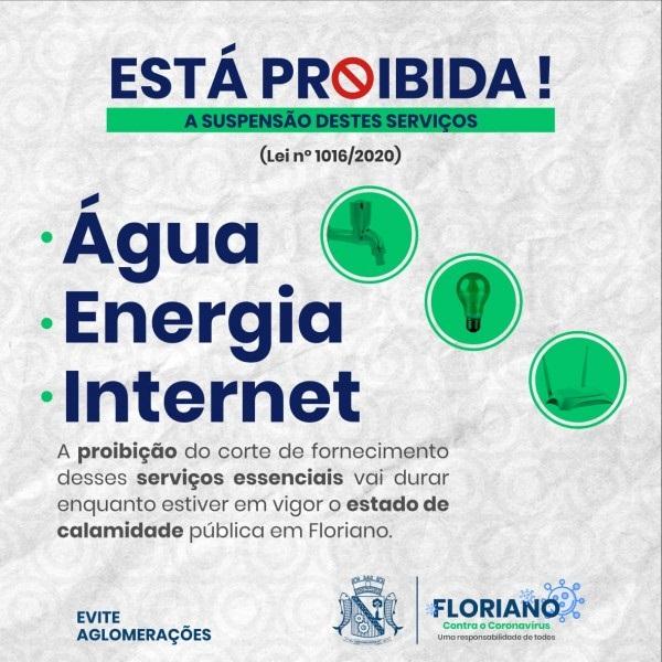 Joel Rodrigues sanciona lei que proíbe cortes de água, energia e internet no período do coronavírus