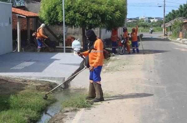 Secretaria de Infraestrutura realiza mutirão de limpeza em Barão de Grajaú