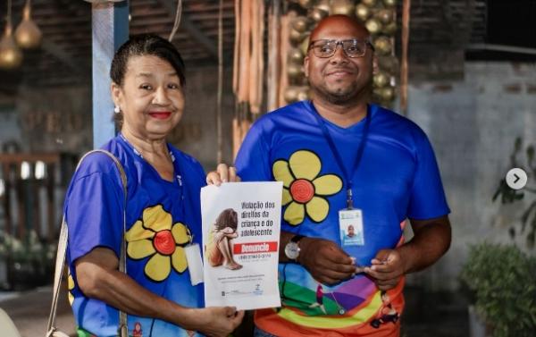 Conselho Tutelar de Floriano realiza ações preventivas durante o Carnaval