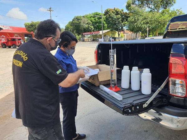 Procon flagra preço do diesel a R$ 8,89 em Teresina e fiscaliza distribuidoras
