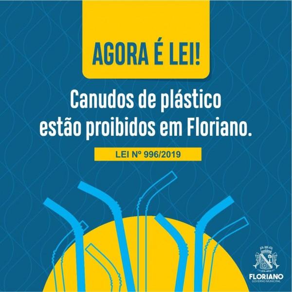 Lei proíbe uso de canudos de plástico em Floriano