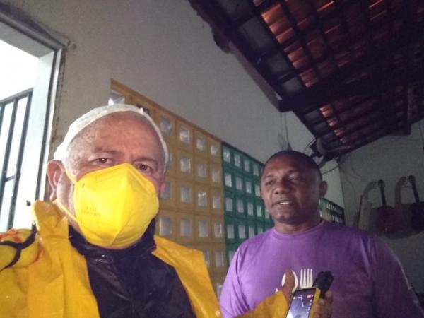 Francisco Pereira, coordenador da Organiza&ccedil;&atilde;o dos Ex-combatentes em Floriano(Imagem:FlorianoNews)