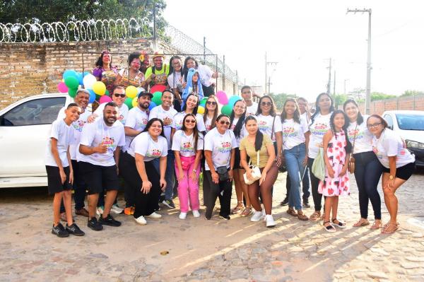 Vereador Felipe Vieira executa projeto "Brincadeira de Criança" em bairros de Floriano