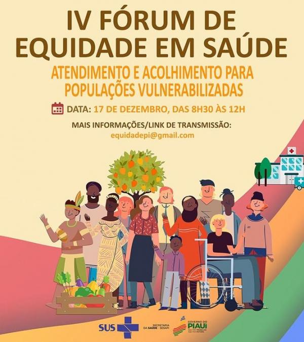 Sesapi abre inscrições para o Fórum de Equidade em Saúde para profissionais da macrorregião Cerrado