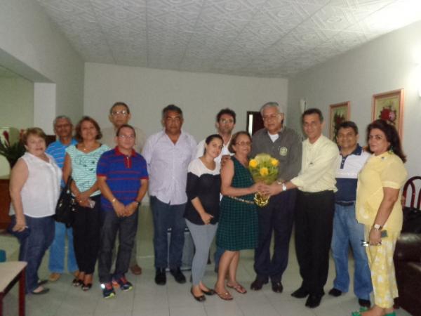 Após morte do empresário Antão Reis, membros do Rotary Club visitam familiares