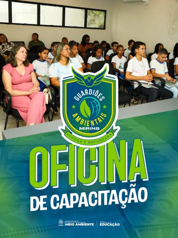 SEMAN de Floriano realiza oficina do Programa Guardiões Ambientais Mirins para estudantes