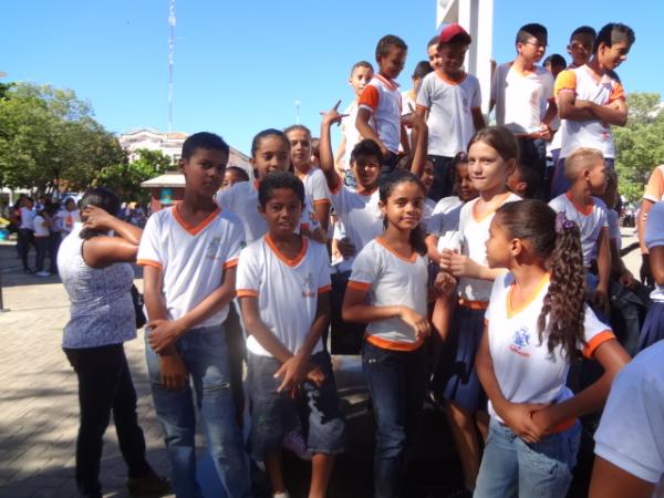 Atividades s&atilde;o realizadas na Semana do Meio Ambiente em Floriano.(Imagem:FlorianoNews)