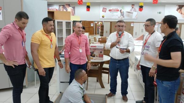 Armaz&eacute;m Para&iacute;ba realiza 1&ordm; sorteio de pr&ecirc;mios pelos 67 anos da loja em Floriano(Imagem:FlorianoNews)