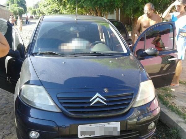 Professor é morto a tiros no Piauí ao sair para levar enteado na escola