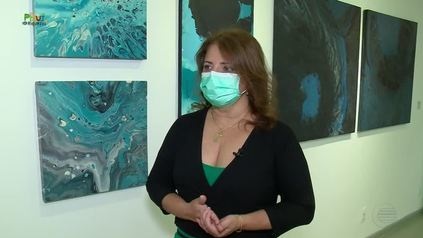 Artista piauiense conhecida em mais de 10 países lança exposição que retrata a pandemia da Covid-19
