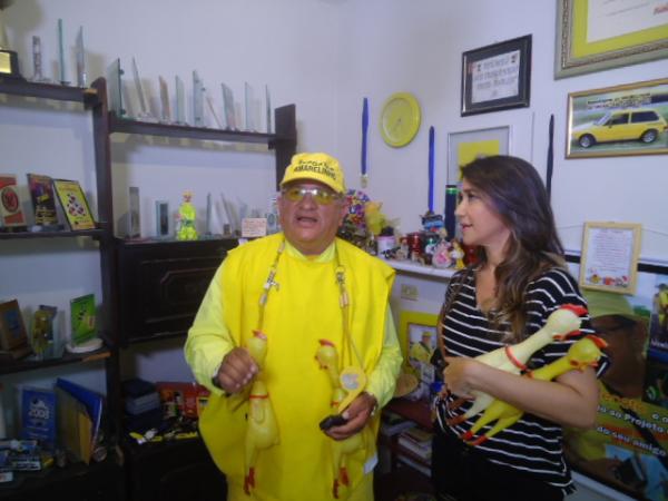 Repórter Amarelinho será destaque do Programão da TV Clube