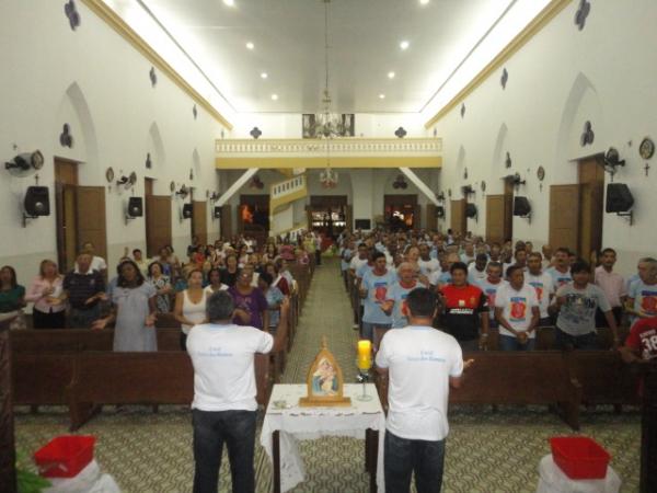 Missa na Igreja de S&atilde;o Pedro de Alc&acirc;ntara em comemora&ccedil;&atilde;o ao Bispo e ao Ter&ccedil;o dos homens.(Imagem:FlorianoNews)