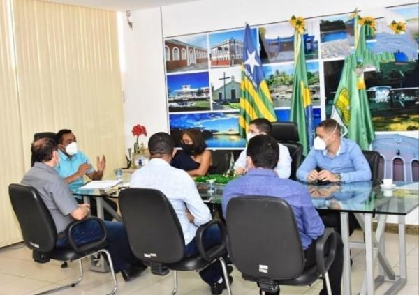 Prefeito Joel Rodrigues convoca reuni&atilde;o com os secret&aacute;rios municipais(Imagem:SECOM)