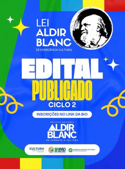 Barão de Grajaú lança edital da Lei Aldir Blanc e incentiva produção cultural local