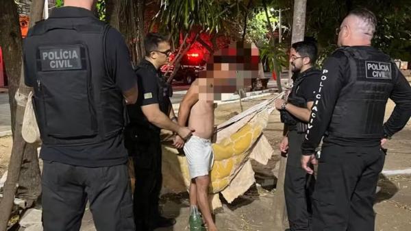 Investigado por estuprar a própria mãe é preso em praça no Centro de Teresina