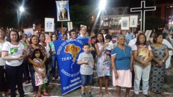 Diocese de Floriano realiza VII Caminhada com Maria