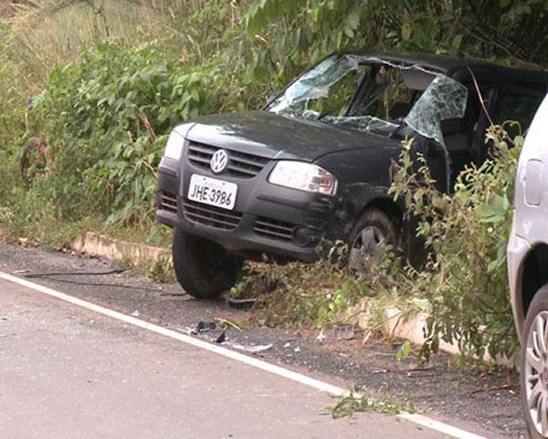 Acidente deixa 3 mortos e fere secret&aacute;rios de Prefeitura(Imagem:TV Cidade Verde/Cidadeverde.com)