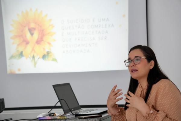 Secretaria de Sa&uacute;de promove roda de conversa com a imprensa sobre preven&ccedil;&atilde;o ao suic&iacute;dio(Imagem:Secom)