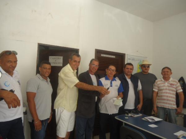 Inspetoria de Floriano recebe ve&iacute;culo para incrementar fiscaliza&ccedil;&atilde;o.(Imagem:FlorianoNews)