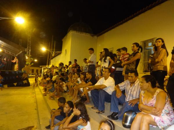 Realizada morte do Boi Novilho de Santo Ant&ocirc;nio em Bar&atilde;o de Graja&uacute;.(Imagem:FlorianoNews)