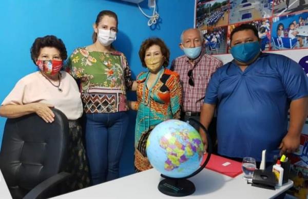 Secretaria de Educação de Barão de Grajaú recebe doação de médica