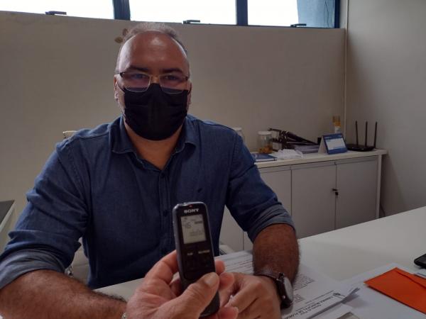 Presidente da C&atilde;mara Municipal, Joab Curvina(Imagem:FlorianoNews)