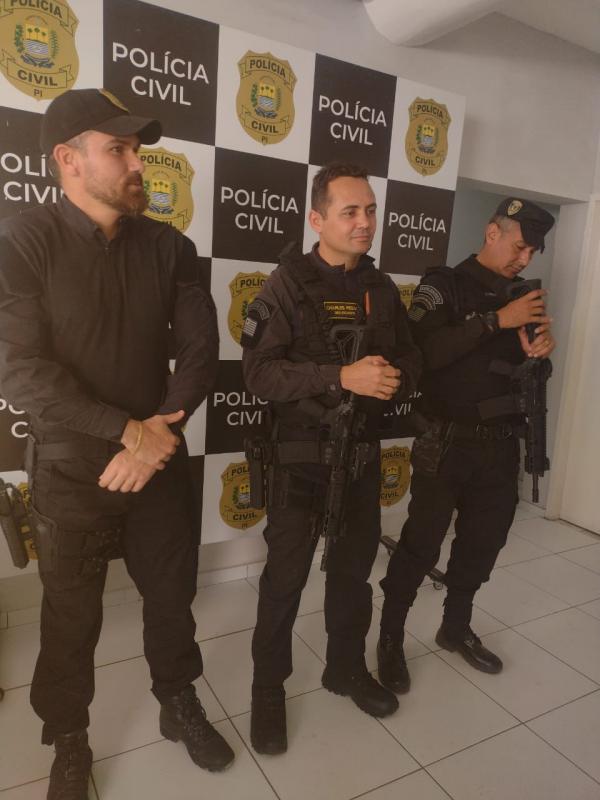  Delegado Charles Pessoa detalha Opera&ccedil;&atilde;o Pacto Pela Ordem e refor&ccedil;a compromisso com seguran&ccedil;a em Floriano.(Imagem:FlorianoNews)