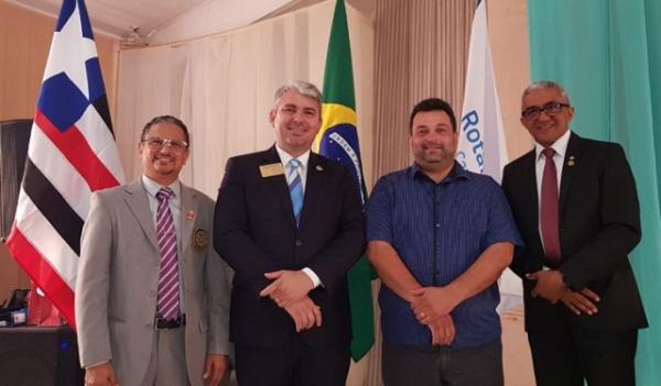 Maurício Bezerra acompanha desenvolvimento de atividades do Rotary em Caxias-MA