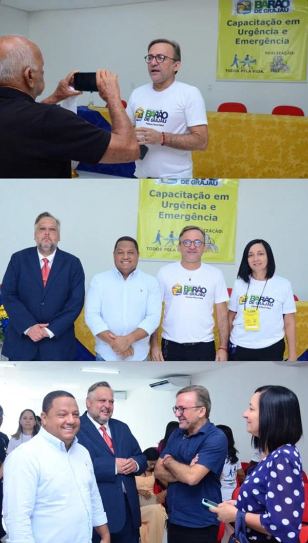 Bar&atilde;o de Graja&uacute; inicia curso de Capacita&ccedil;&atilde;o em Urg&ecirc;ncia e Emerg&ecirc;ncia para Profissionais de Sa&uacute;de(Imagem:Reprodu&ccedil;&atilde;o/Bar&atilde;o Online)