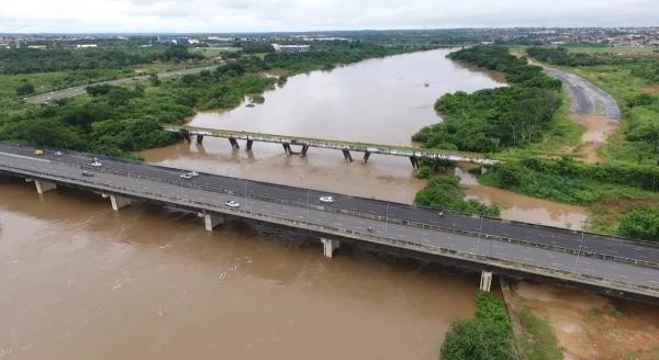  Rio Poti em Teresina (Imagem: Reprodu&ccedil;&atilde;o/TV Clube)