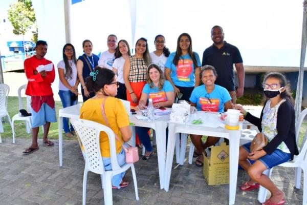 Sa&uacute;de de Floriano realiza a&ccedil;&atilde;o de testagem para Hepatites Virais(Imagem:Secom)