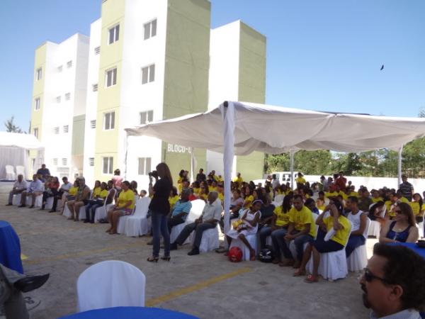 Inaugurado o Condom&iacute;nio Catumbi em Floriano.(Imagem:FlorianoNews)