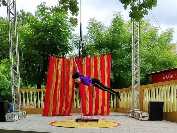 Grupo Circorisco vai se apresentar em Teresina dentro do projeto ?O Circo Chegou ao Parque"