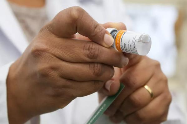  Ampola de CoronaVac usada em adultos ser&aacute; a mesma para crian&ccedil;as.(Imagem:Divulga&ccedil;&atilde;o/Ascom/GESP )