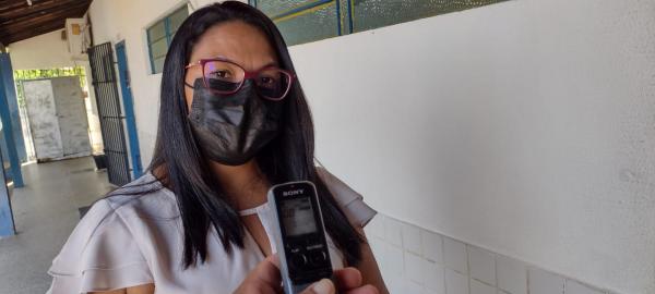 Coordenadora Regional da Avalia&ccedil;&atilde;o de Flu&ecirc;ncia, Glauce Barros(Imagem:FlorianoNews)