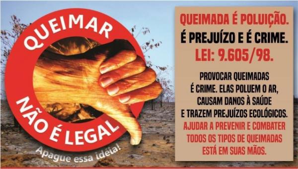 Focos de incêndios chamam atenção para controle de queimadas em Floriano(Imagem:SECOM)