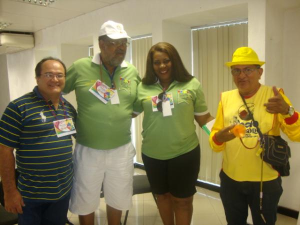 Amarelinho e a turma da Bahia e Sergipe(Imagem:reda&ccedil;&atilde;o)