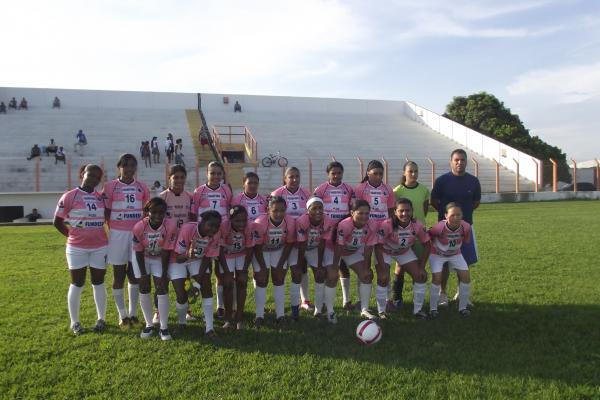 Sele&ccedil;&atilde;o Feminina de Passagem Franca-MA(Imagem:FlorianoNews)