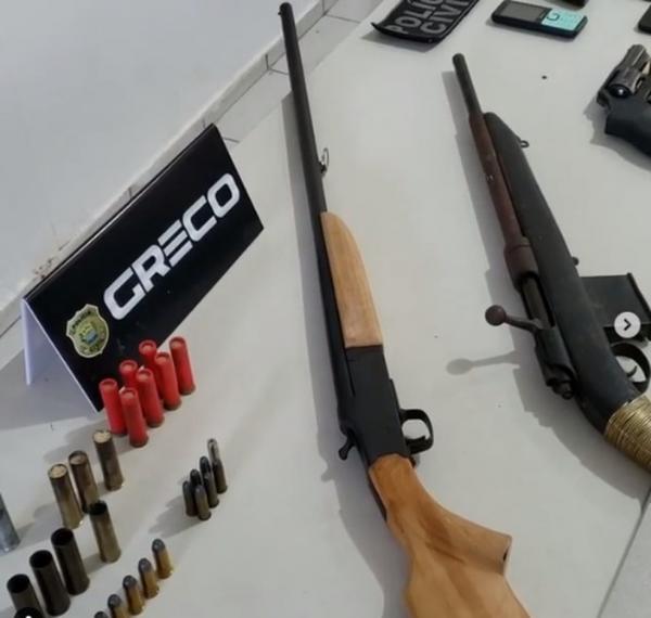 Homem é preso acusado de tráfico ilegal de armas de fogo em Teresina